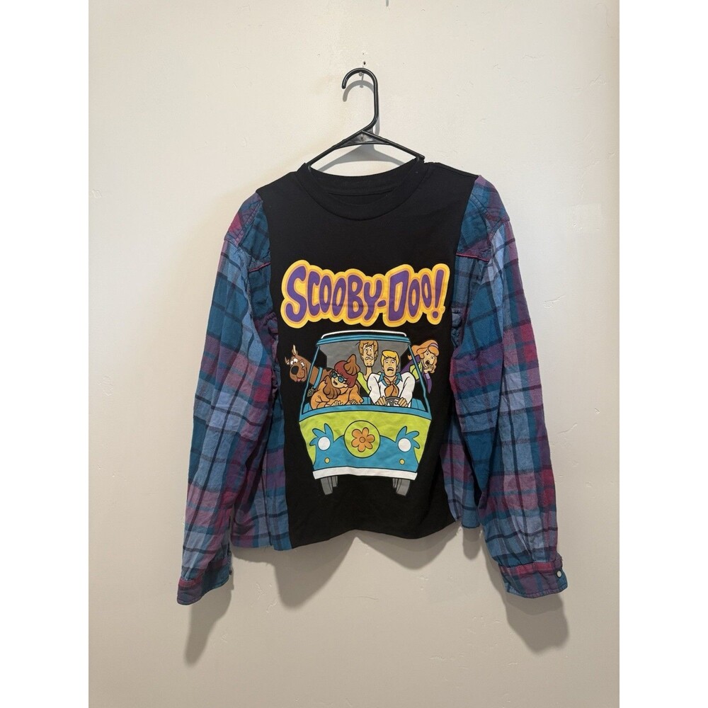 Rework Upcycle Grunge Oversize Scooby-Doo Top M/L